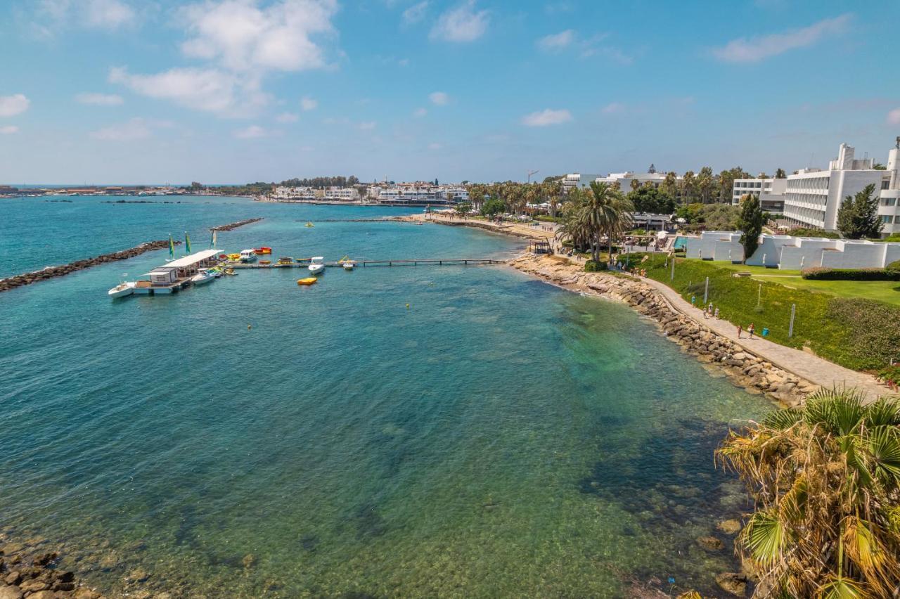 Waterside Sea View Apartments Paphos Exterior photo