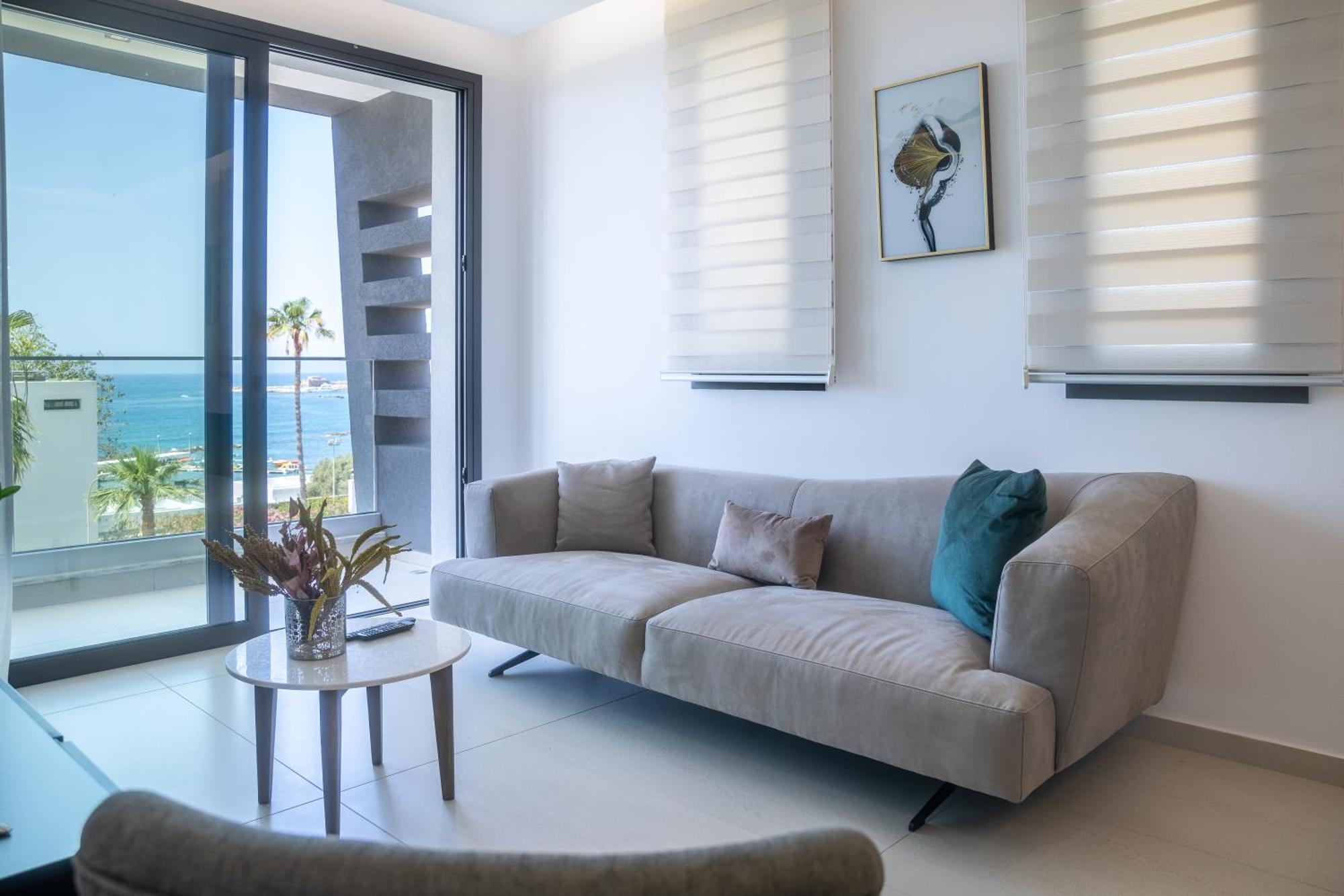 Waterside Sea View Apartments Paphos Exterior photo